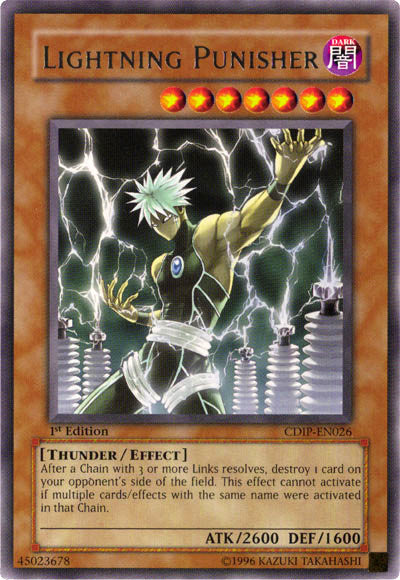 Lightning Punisher [CDIP-EN026] Rare - Yu-Gi-Oh! - Card Brawlers | Quebec | Canada |