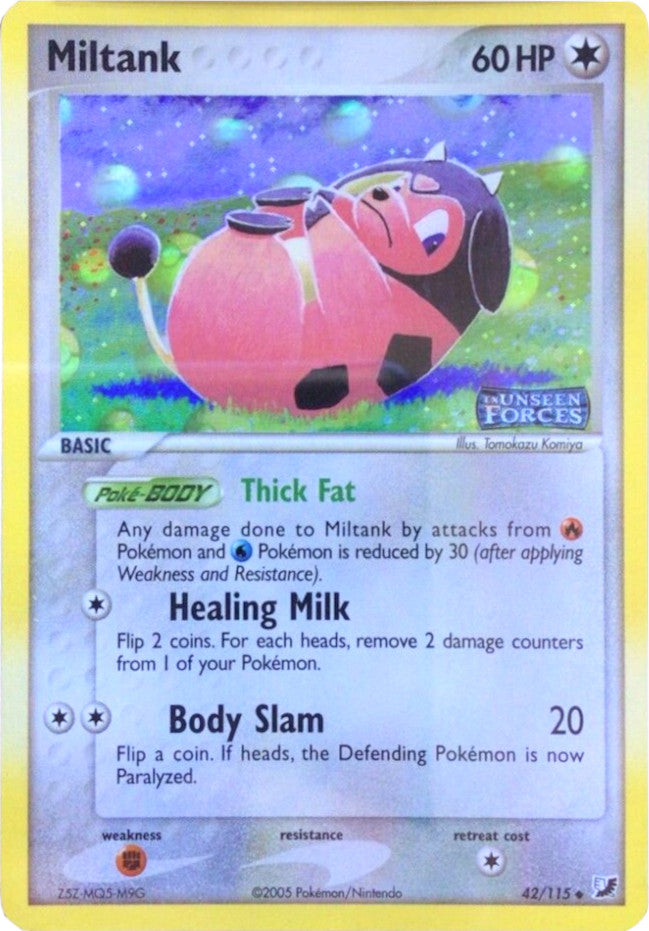 Miltank (42/115) (Stamped) [EX: Unseen Forces] - Pokémon - Card Brawlers | Quebec | Canada |