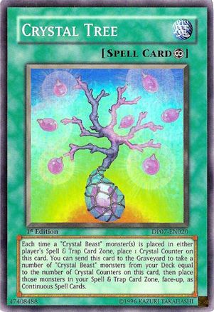 Crystal Tree [DP07-EN020] Super Rare - Yu-Gi-Oh! - Card Brawlers | Quebec | Canada |