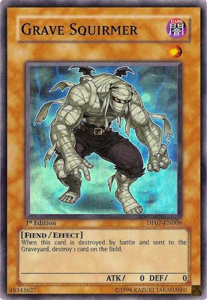 Grave Squirmer [DP07-EN008] Super Rare - Yu-Gi-Oh! - Card Brawlers | Quebec | Canada |