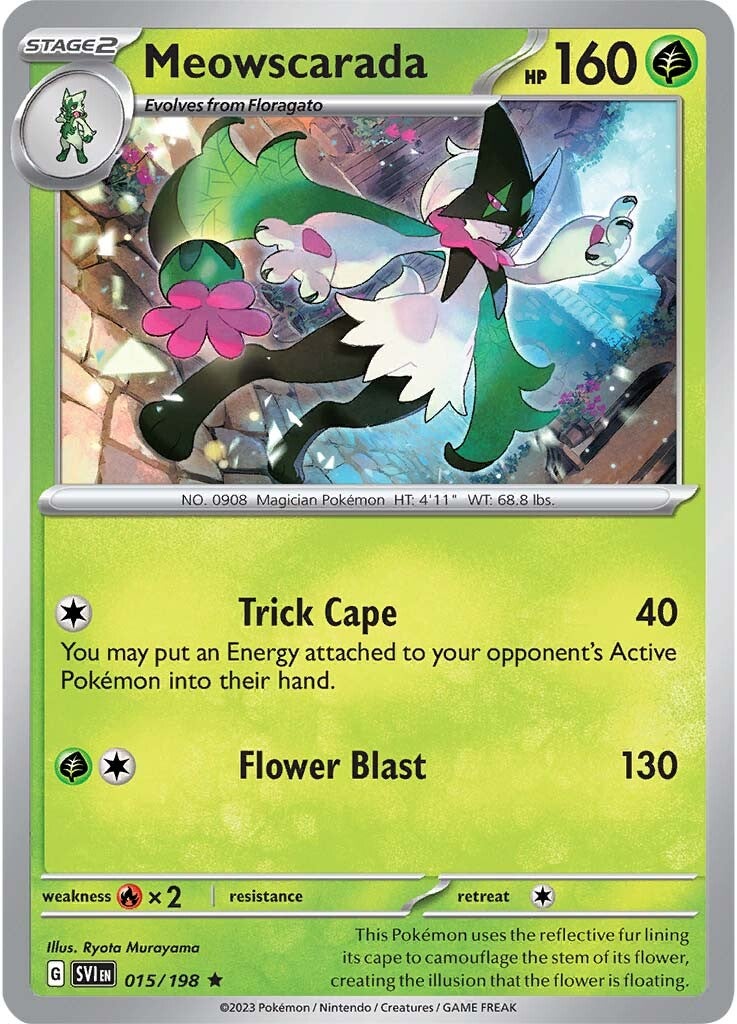 Meowscarada (015/198) [Scarlet & Violet: Base Set] - Pokémon - Card Brawlers | Quebec | Canada |