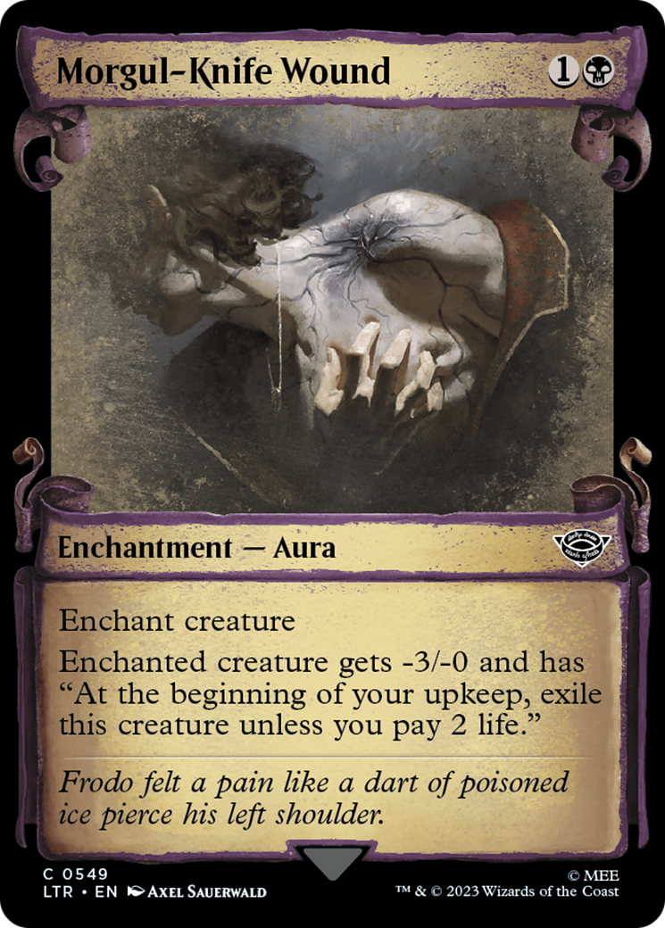 Morgul-Knife Wound [The Lord of the Rings: Tales of Middle-Earth Showcase Scrolls] - Magic: The Gathering - Card Brawlers | Quebec | Canada |