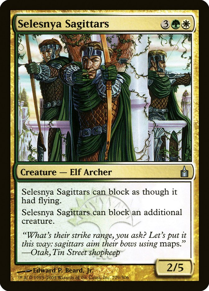 Selesnya Sagittars [Ravnica: City of Guilds] - Magic: The Gathering - Card Brawlers | Quebec | Canada |