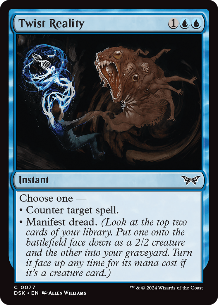 Twist Reality [Duskmourn: House of Horror] - Magic: The Gathering - Card Brawlers | Quebec | Canada |