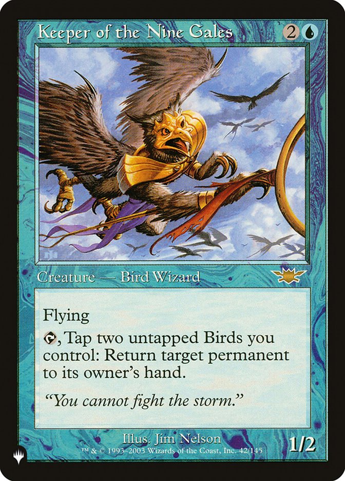 Keeper of the Nine Gales [The List] - Magic: The Gathering - Card Brawlers | Quebec | Canada |