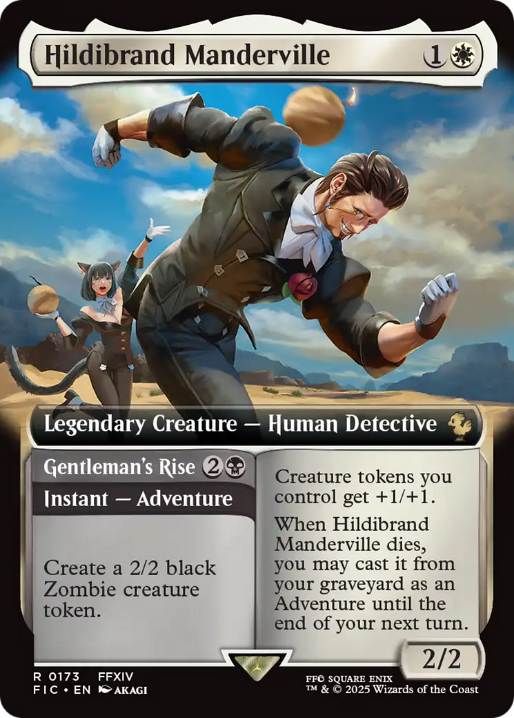 Hildibrand Manderville // Gentleman's Rise (Extended Art) [FINAL FANTASY Commander] - Magic: The Gathering - Card Brawlers | Quebec | Canada |