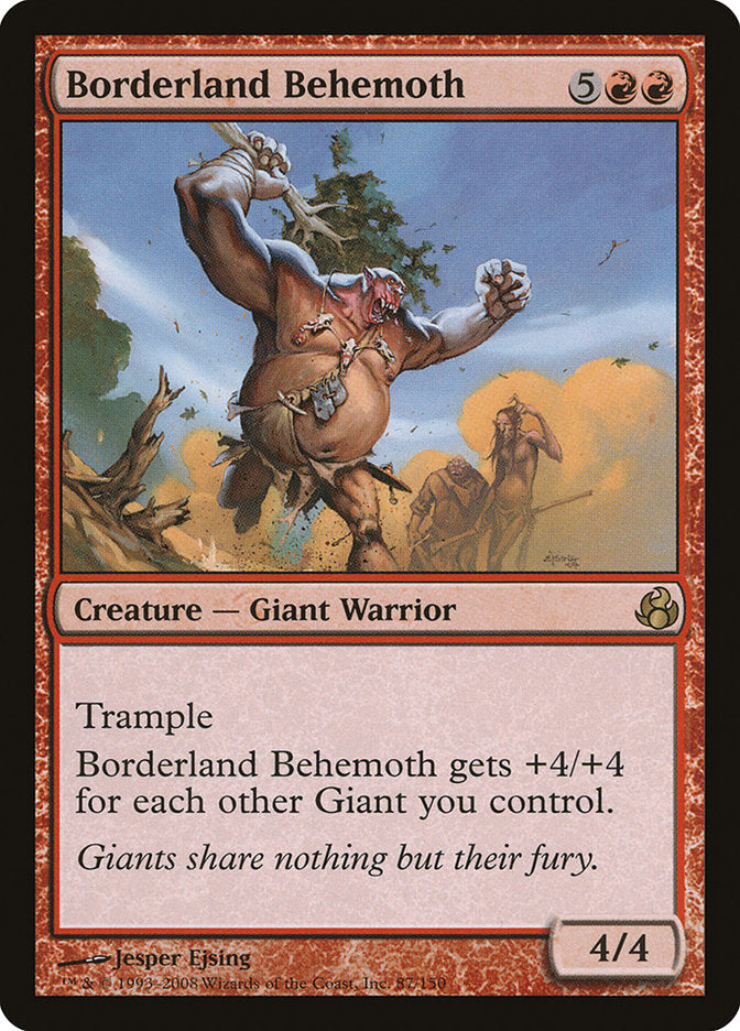 Borderland Behemoth [Morningtide] - Magic: The Gathering - Card Brawlers | Quebec | Canada |