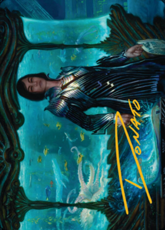 Lagrella, the Magpie Art Card (Gold-Stamped Signature) [Streets of New Capenna Art Series] - Magic: The Gathering - Card Brawlers | Quebec | Canada |