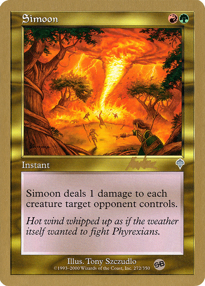Simoon (Brian Kibler) (SB) [World Championship Decks 2002] - Magic: The Gathering - Card Brawlers | Quebec | Canada |