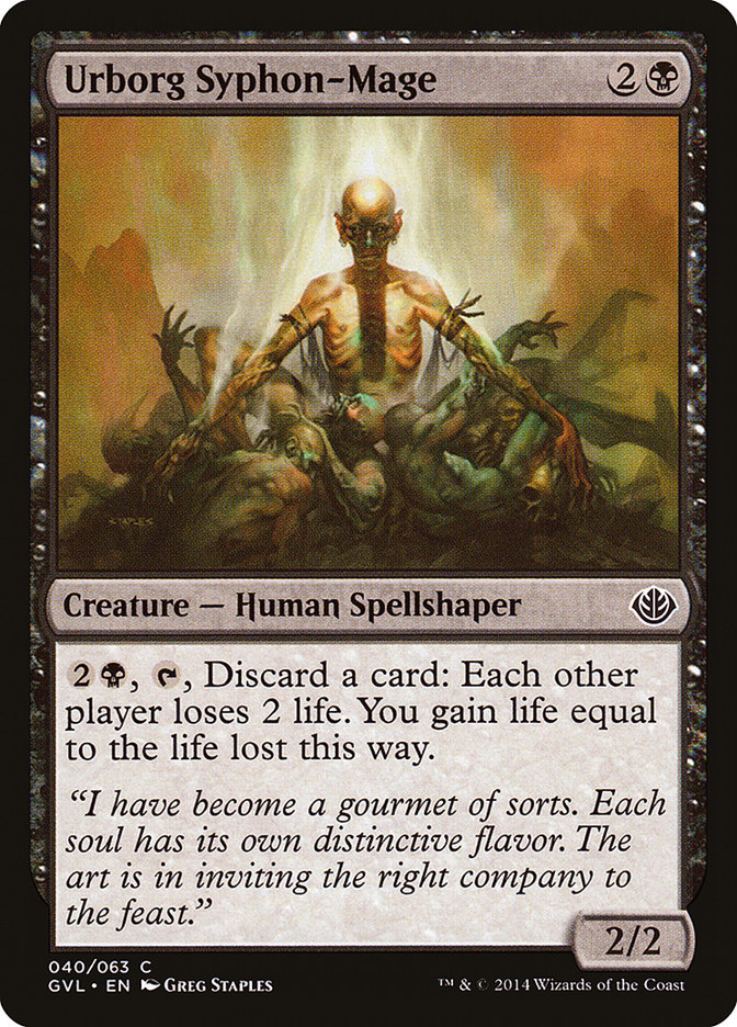 Urborg Syphon-Mage (Garruk vs. Liliana) [Duel Decks Anthology] - Magic: The Gathering - Card Brawlers | Quebec | Canada |