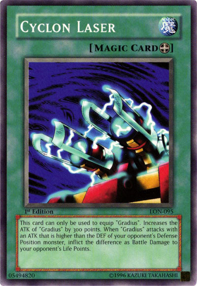 Cyclon Laser [LON-095] Common - Yu-Gi-Oh! - Card Brawlers | Quebec | Canada |