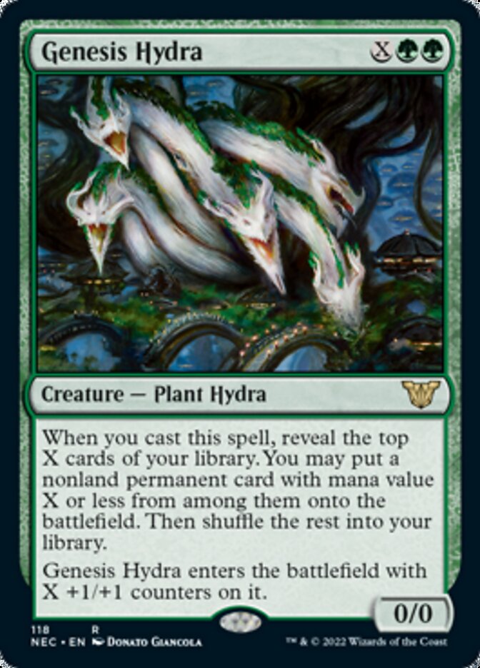 Genesis Hydra [Kamigawa: Neon Dynasty Commander] - Magic: The Gathering - Card Brawlers | Quebec | Canada |