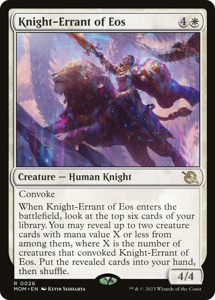 Knight-Errant of Eos [March of the Machine] - Magic: The Gathering - Card Brawlers | Quebec | Canada |