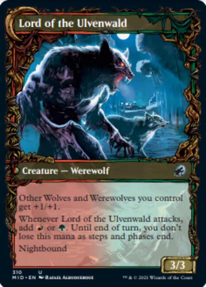 Kessig Naturalist // Lord of the Ulvenwald (Showcase Equinox) [Innistrad: Midnight Hunt] - Magic: The Gathering - Card Brawlers | Quebec | Canada |