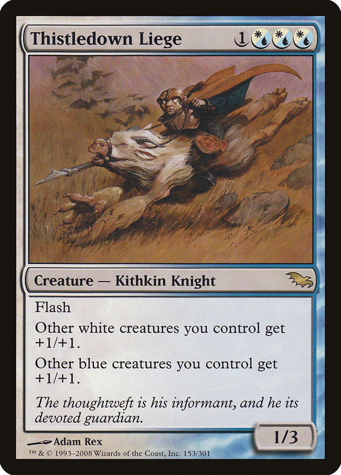 Thistledown Liege [Shadowmoor] - Magic: The Gathering - Card Brawlers | Quebec | Canada |