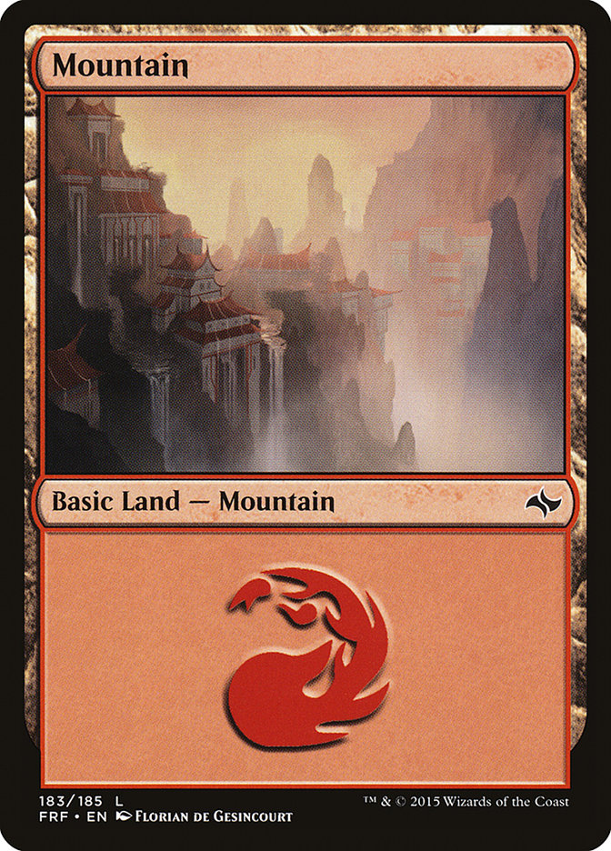 Mountain (183) [Fate Reforged] - Magic: The Gathering - Card Brawlers | Quebec | Canada |
