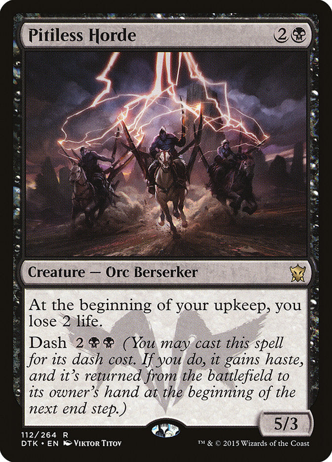 Pitiless Horde [Dragons of Tarkir] - Magic: The Gathering - Card Brawlers | Quebec | Canada |