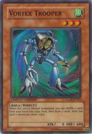 Vortex Trooper [GLAS-ENSE2] Super Rare - Yu-Gi-Oh! - Card Brawlers | Quebec | Canada |
