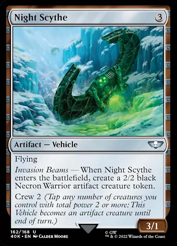 Night Scythe (Surge Foil) [Warhammer 40,000] - Magic: The Gathering - Card Brawlers | Quebec | Canada |