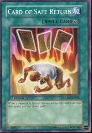 Card of Safe Return [SDZW-EN021] Common - Yu-Gi-Oh! - Card Brawlers | Quebec | Canada |