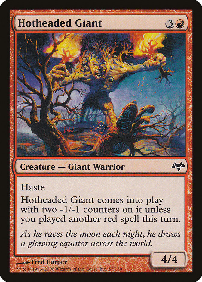 Hotheaded Giant [Eventide] - Magic: The Gathering - Card Brawlers | Quebec | Canada |