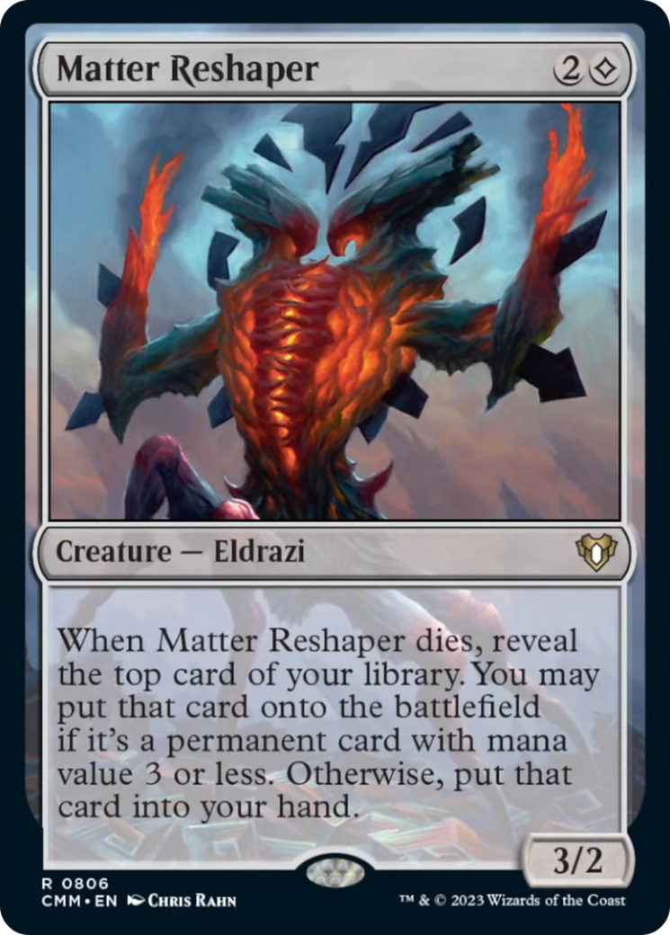Matter Reshaper [Commander Masters] - Magic: The Gathering - Card Brawlers | Quebec | Canada |