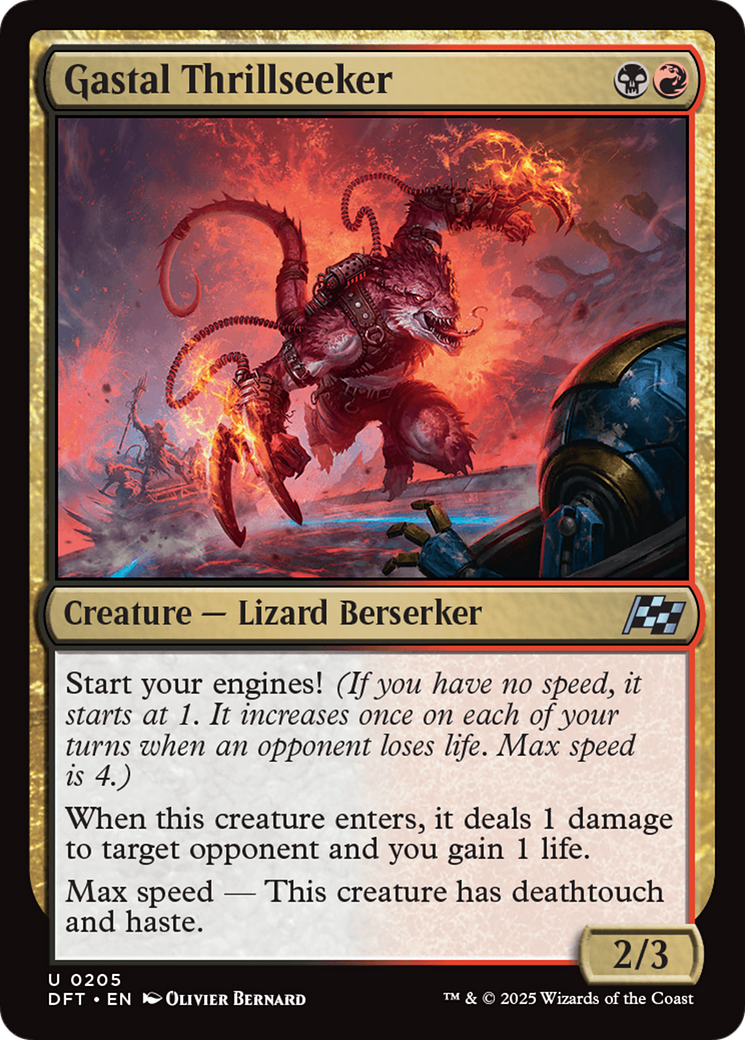 Gastal Thrillseeker [Aetherdrift] - Magic: The Gathering - Card Brawlers | Quebec | Canada |