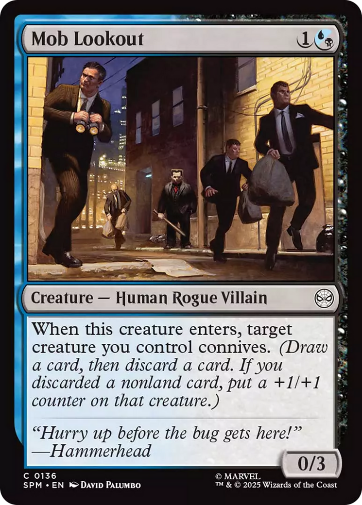 Mob Lookout [Marvel's Spider-Man] - Magic: The Gathering - Card Brawlers | Quebec | Canada |