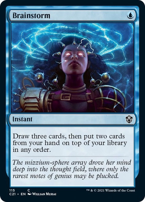 Brainstorm [Commander 2021] - Magic: The Gathering - Card Brawlers | Quebec | Canada |