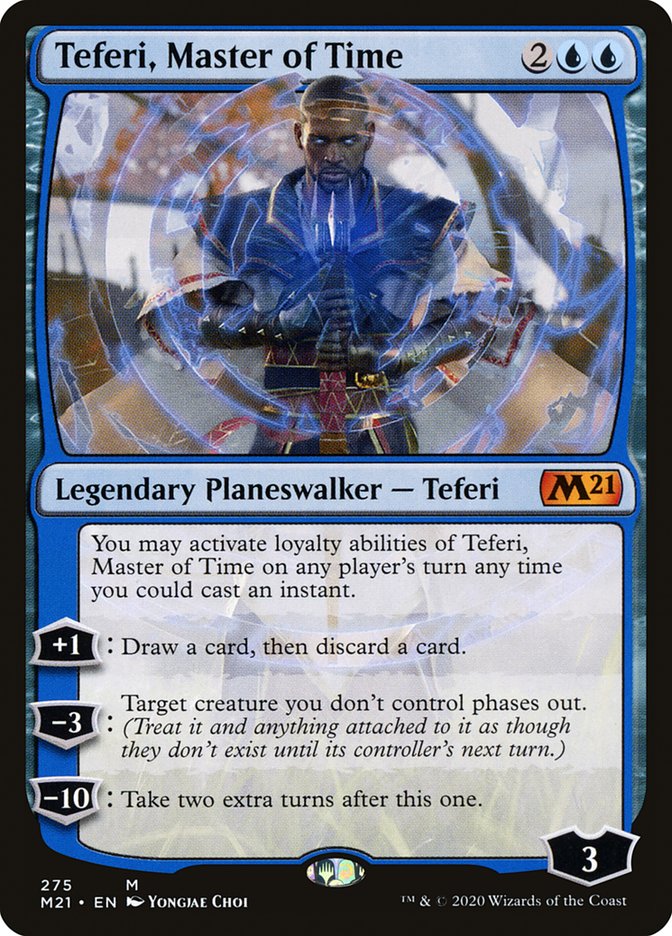 Teferi, Master of Time (275) [Core Set 2021] - Magic: The Gathering - Card Brawlers | Quebec | Canada |