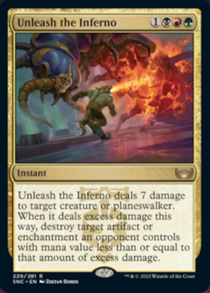 Unleash the Inferno [Streets of New Capenna] - Magic: The Gathering - Card Brawlers | Quebec | Canada |