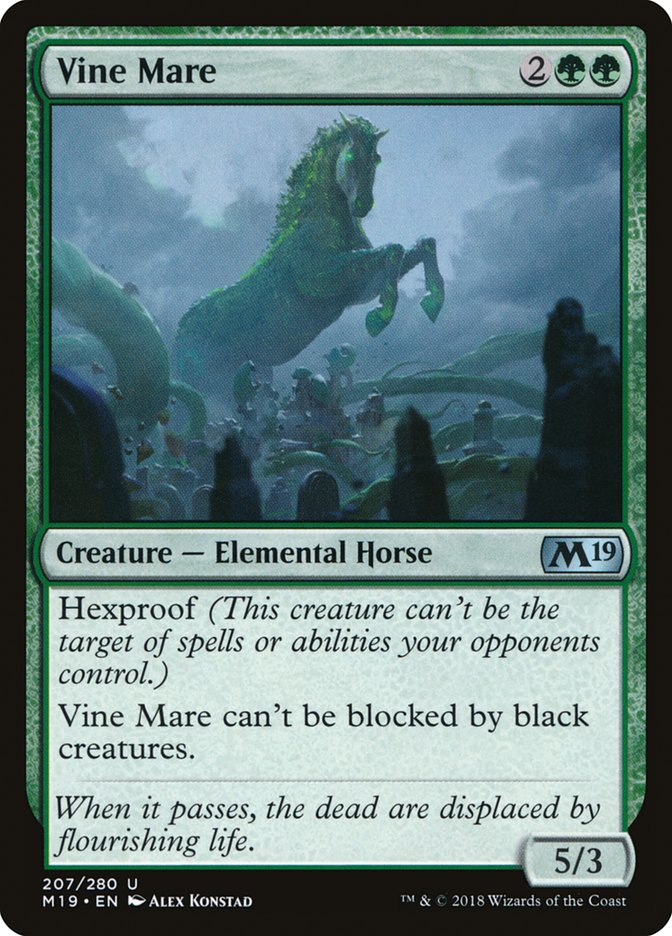 Vine Mare [Core Set 2019] - Magic: The Gathering - Card Brawlers | Quebec | Canada |