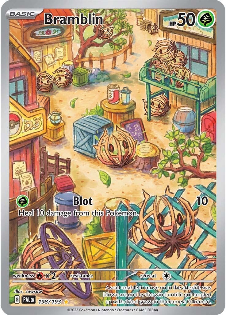 Bramblin (198/193) [Scarlet & Violet: Paldea Evolved] - Pokémon - Card Brawlers | Quebec | Canada |