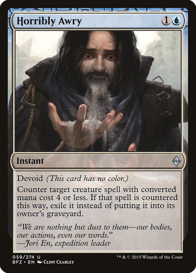 Horribly Awry [Battle for Zendikar] - Magic: The Gathering - Card Brawlers | Quebec | Canada |