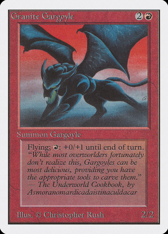 Granite Gargoyle [Unlimited Edition] - Magic: The Gathering - Card Brawlers | Quebec | Canada |