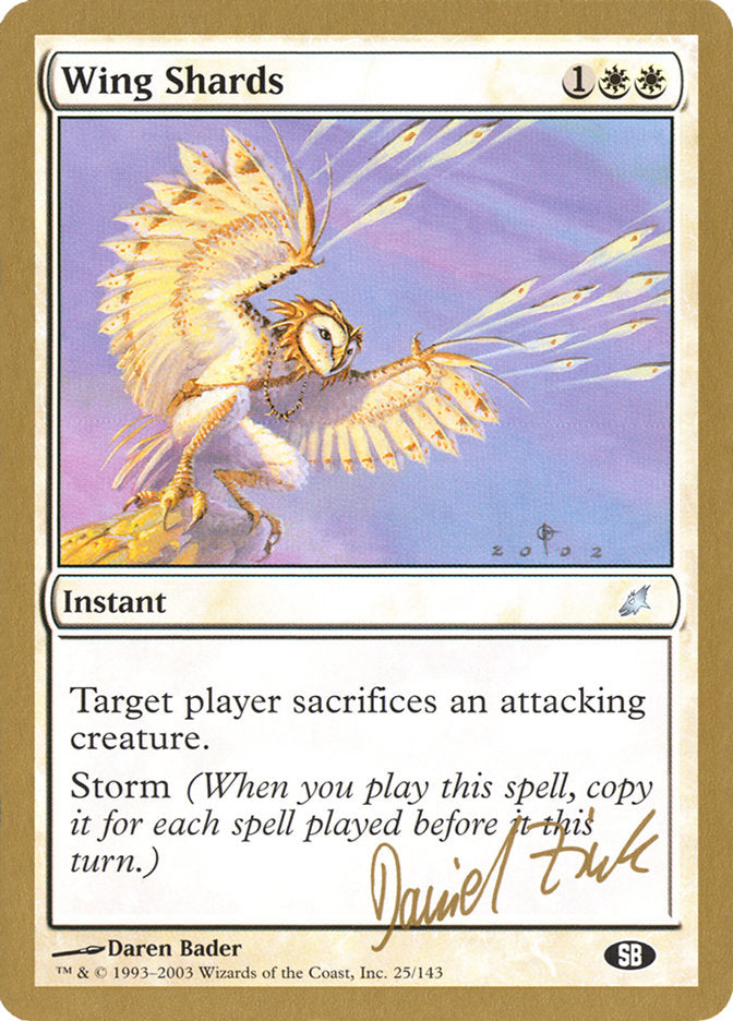 Wing Shards (Daniel Zink) (SB) [World Championship Decks 2003] - Magic: The Gathering - Card Brawlers | Quebec | Canada |