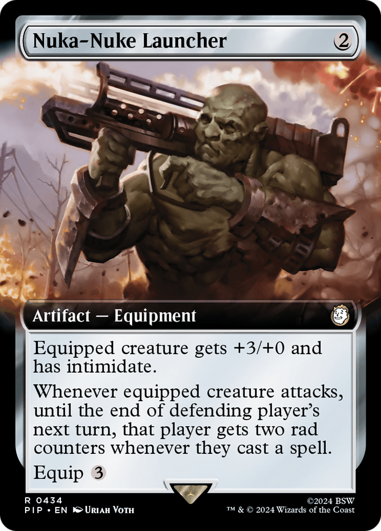 Nuka-Nuke Launcher (Extended Art) [Fallout] - Magic: The Gathering - Card Brawlers | Quebec | Canada |