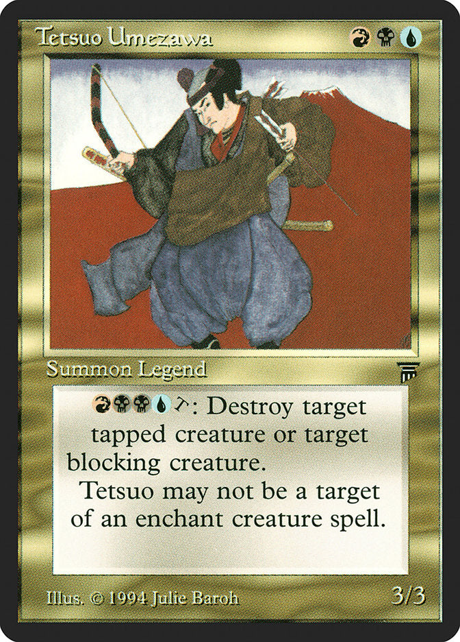 Tetsuo Umezawa [Legends] - Magic: The Gathering - Card Brawlers | Quebec | Canada |