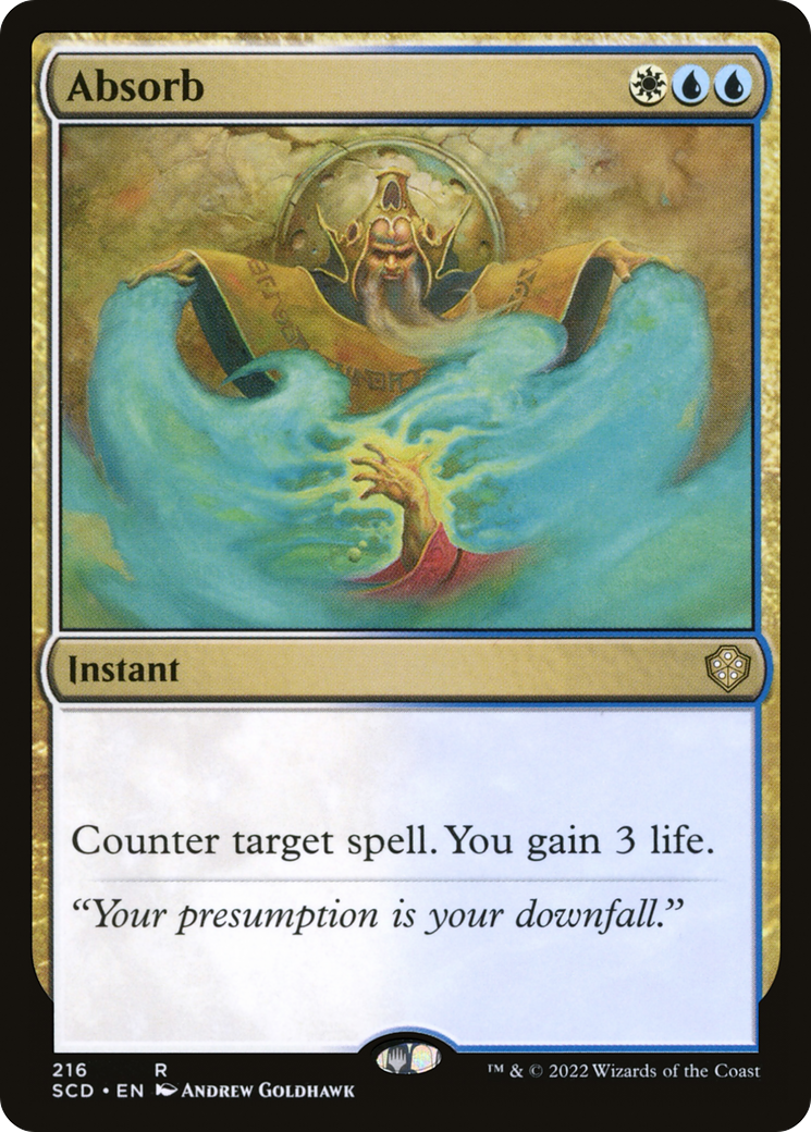 Absorb [Starter Commander Decks] - Magic: The Gathering - Card Brawlers | Quebec | Canada |