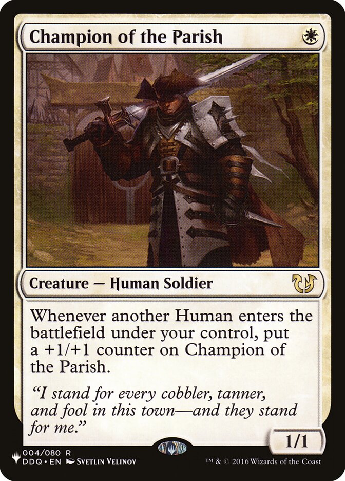 Champion of the Parish [The List] - Magic: The Gathering - Card Brawlers | Quebec | Canada |