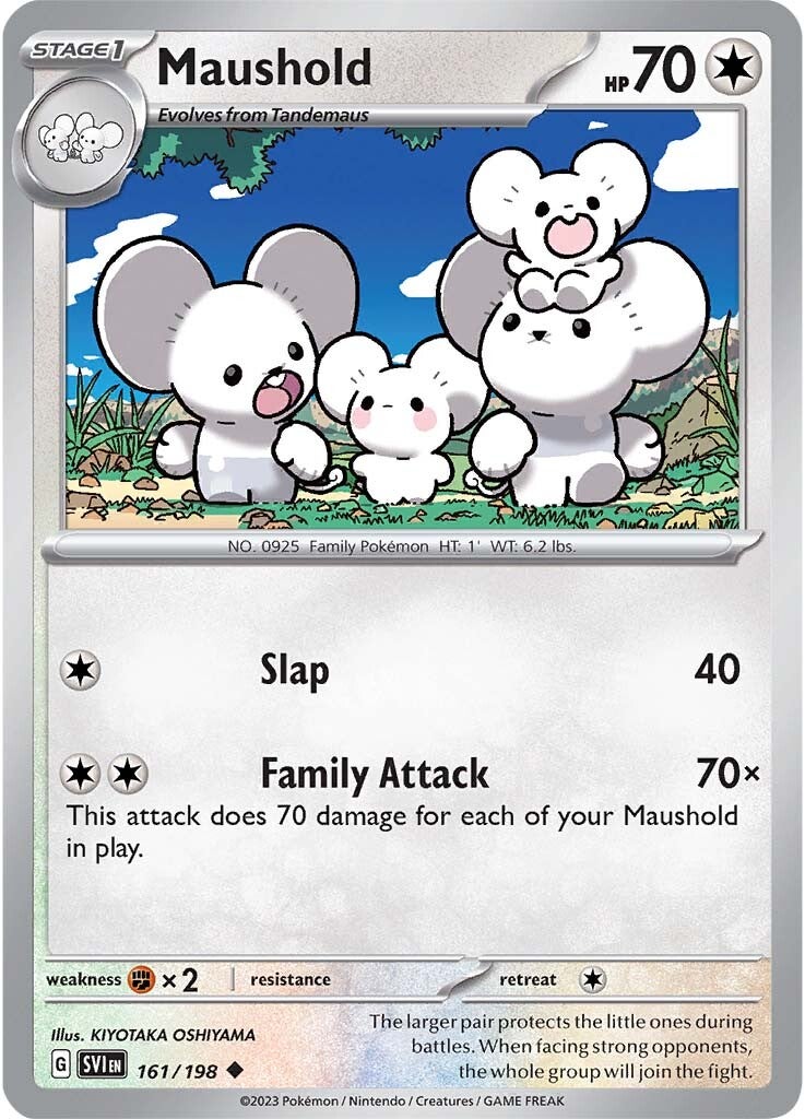 Maushold (161/198) [Scarlet & Violet: Base Set] - Pokémon - Card Brawlers | Quebec | Canada |