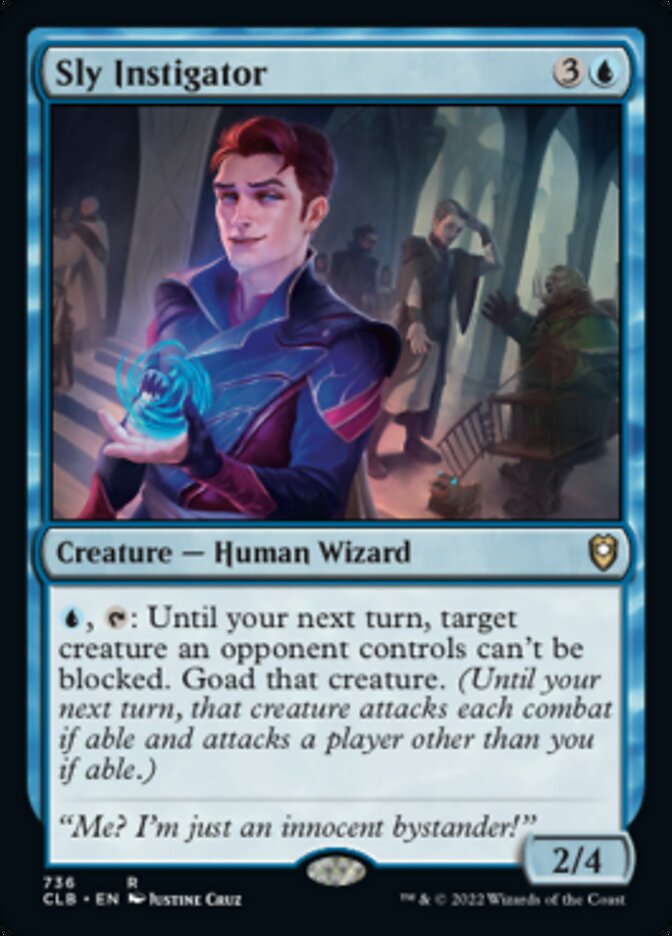 Sly Instigator [Commander Legends: Battle for Baldur's Gate] - Magic: The Gathering - Card Brawlers | Quebec | Canada |