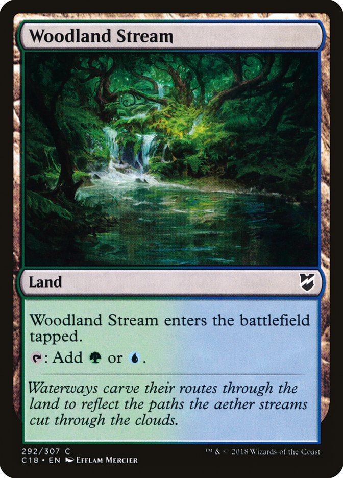 Woodland Stream [Commander 2018] - Magic: The Gathering - Card Brawlers | Quebec | Canada |