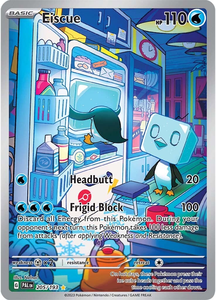 Eiscue (205/193) [Scarlet & Violet: Paldea Evolved] - Pokémon - Card Brawlers | Quebec | Canada |