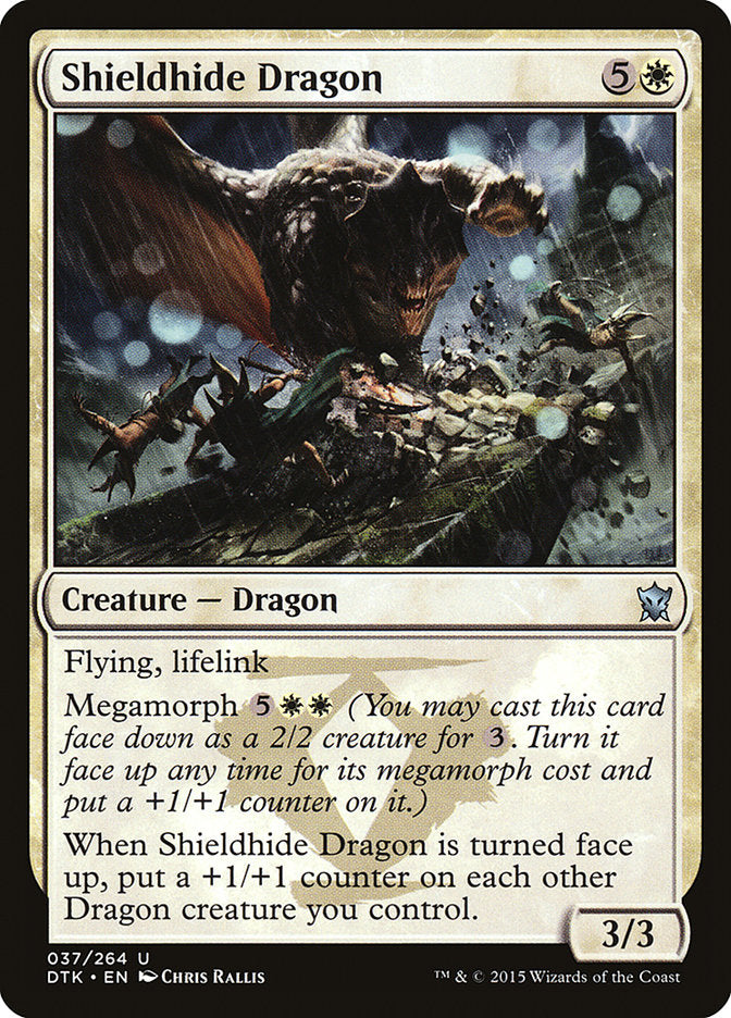 Shieldhide Dragon [Dragons of Tarkir] - Magic: The Gathering - Card Brawlers | Quebec | Canada |