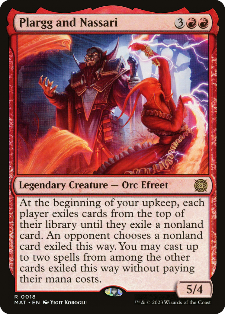Plargg and Nassari [March of the Machine: The Aftermath] - Magic: The Gathering - Card Brawlers | Quebec | Canada |