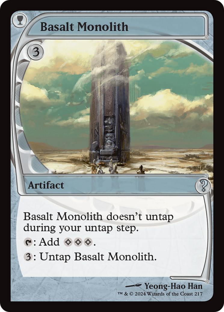 Basalt Monolith (Future Sight) [Mystery Booster 2] - Magic: The Gathering - Card Brawlers | Quebec | Canada |