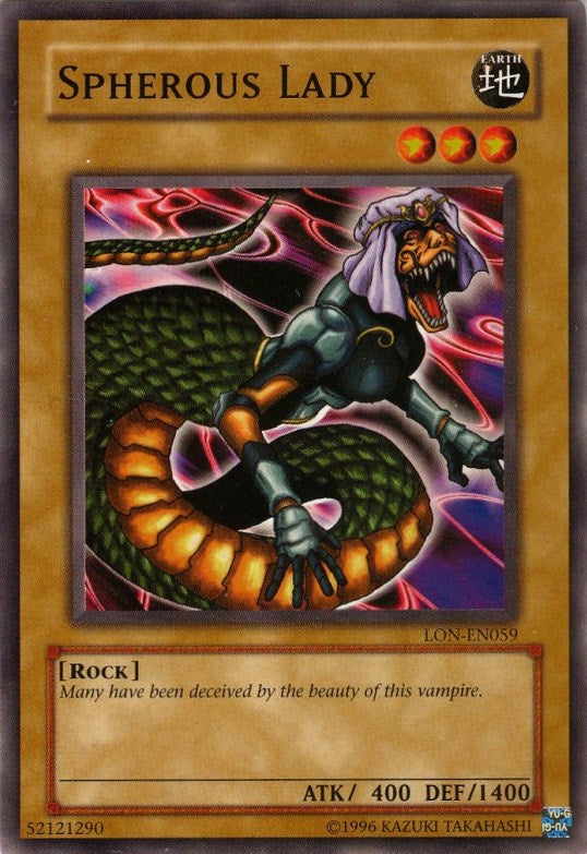 Spherous Lady [LON-EN059] Common - Yu-Gi-Oh! - Card Brawlers | Quebec | Canada |