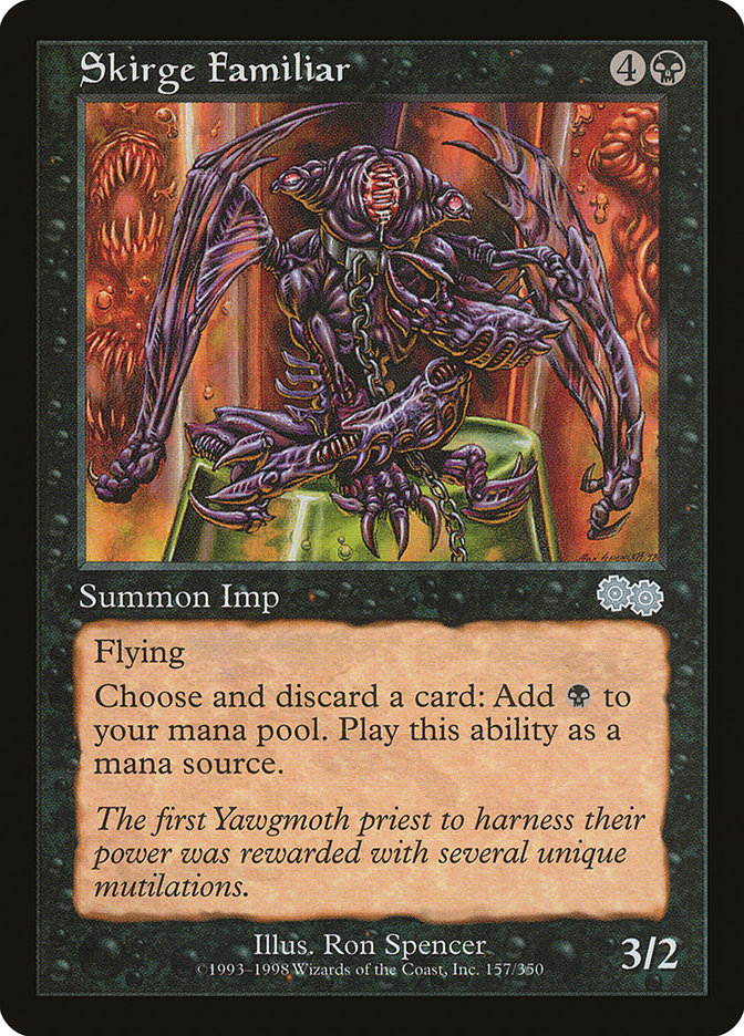 Skirge Familiar [Urza's Saga] - Magic: The Gathering - Card Brawlers | Quebec | Canada |