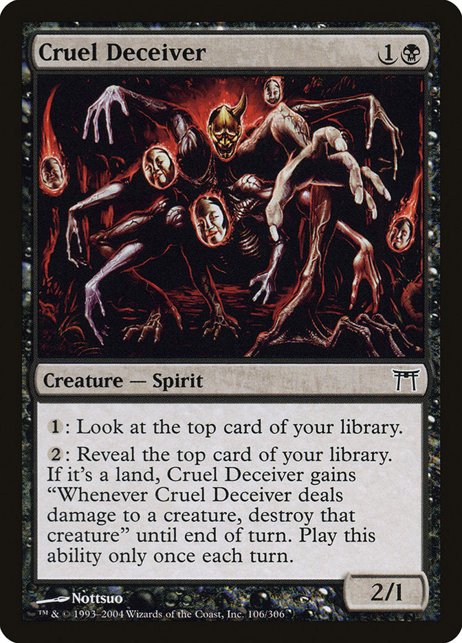 Cruel Deceiver [Champions of Kamigawa] - Magic: The Gathering - Card Brawlers | Quebec | Canada |